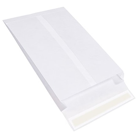 Bsc Preferred 12 x 16 x 2'' White Expandable Tyvek Envelopes, 100PK BUY00017865